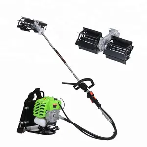 Cow feed grass cutter machine rice wheat chives green onion cutting machine backpack household multifunctional brush cutter