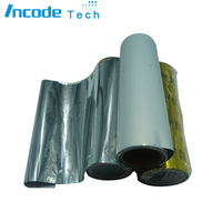 Cinta de Transferencia Térmica de Cera Plateada de 110 mm x 300 m para Impresora de Códigos de Barras