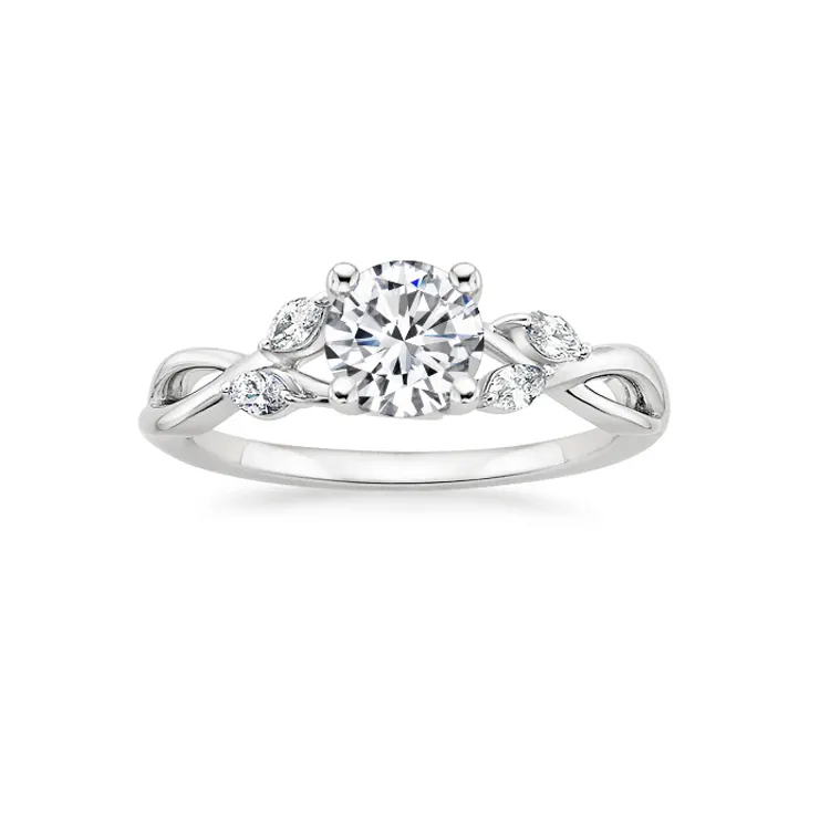 Bague de fiançailles en argent Sterling 3A CZ YCR7206 pour femmes, fabricant de bijoux, 2022