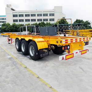 45 Ft Zwanenhals Skelet Container Oplegger Voor Zuidoost-azi Ë - Product Image 6