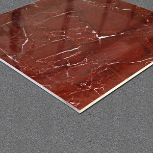 Azulejo de Porcelana Esmaltada Rosso Levanto de 60x60 cm para Piso y Pared - Product Image 3