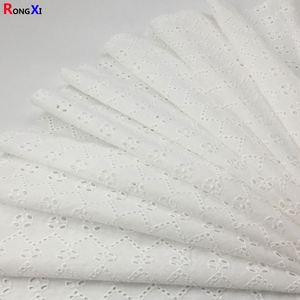 Conception prix de gros RXF0611 professionnel 100% coton tissu broderie pour femmes et enfants vêtements avec certificat CE - Product Image 4