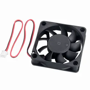 Gdeste gda6015 dc 12v manga rolamento, 60mm pro silencioso ventilador sem escova axial ventiladores de refrigeração