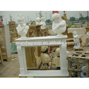 Piedra antigua tallada personalizado chimenea <span class=keywords><strong>de</strong></span> mármol/repisa - Product Image 5