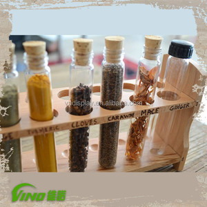 Estante de exhibición de especias de madera, organizador de especias - Product Image 4