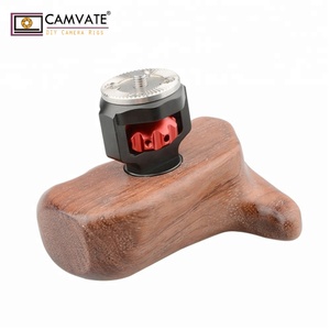 CAMVATE Meilleur Appareil Photo En Bois Main Holder Grip (droit) avec ARRI Rosette Montage - Product Image 3