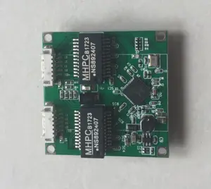 New version industrial mini 2 3 4 5 port ethernet switch pcb board/module/PCBA