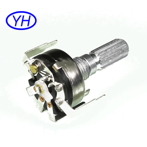 RV17 Alpha 5pin tipos de potenciómetro con eje moleteado Función de interruptor - Product Image 1