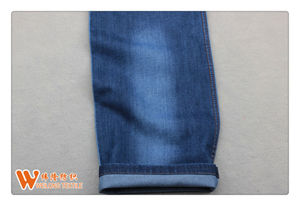 Rollos de tela vaquera de bambú sin elasticidad para camisas y vestidos - Product Image 4