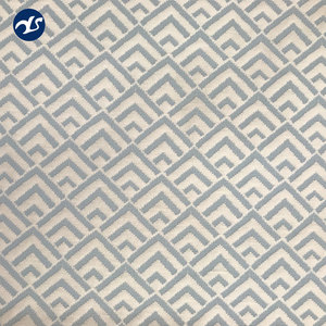 Các Mô Hình Màu Xanh Dệt Kim Vải Bán Buôn Jacquard Dệt Kim NệM VảI - Product Image 6