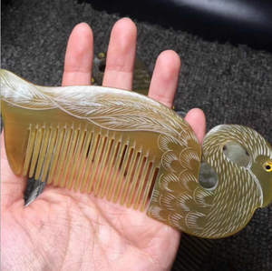 Vente en gros Peigne en corne à barbe et cheveux en résine directement Offre Spéciale - Product Image 5