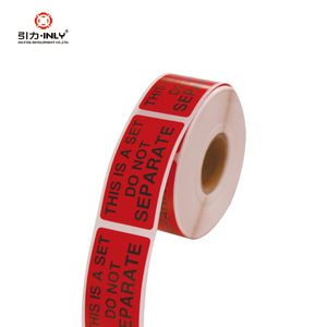 Self Adhesive คำเตือนการจัดส่งป้ายสติกเกอร์ห้ามแยก - Product Image 2