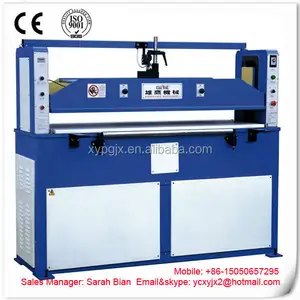 chamuscado Xiongying caliente venta plano hidráulico máquina troqueladora / del molde del cortador plástico con CE