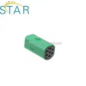 factory 7 way AMP/Tyco Electronics pins Auto automotive green Connector 917318-4 917319-4 connectors