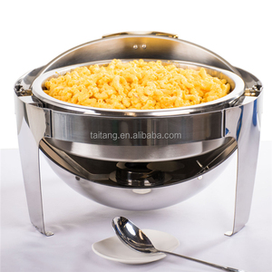 Équipement <span class=keywords><strong>de</strong></span> restaurant <span class=keywords><strong>indien</strong></span>, <span class=keywords><strong>plat</strong></span> rond à réchaud, plats <span class=keywords><strong>de</strong></span> <span class=keywords><strong>service</strong></span> pour buffet - Product Image 3