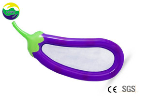 Adulto al por mayor grande berenjena flotador inflable del PVC piscina <span class=keywords><strong>vacaciones</strong></span> - Product Image 1