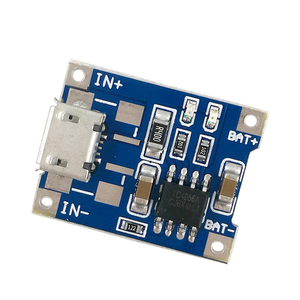 <span class=keywords><strong>TP4056</strong></span> 1A <span class=keywords><strong>Lipo</strong></span> batería carga de cargador Junta Módulo de batería de litio DIY MICRO Puerto Mike USB de la venta caliente - Product Image 1