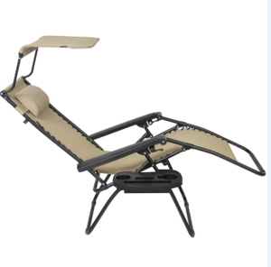 Morden Wholesale Furniture Outdoor Beach <strong>Recliner</strong> Portable Adjustable Folding Lounge Chair Sunshade <strong>Garden</strong> <strong>Recliner</strong> - Product Image 1