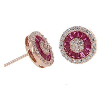 Wholesale Price Sterling Silver Jewelry Corundum CZ Fancy Stud Earring