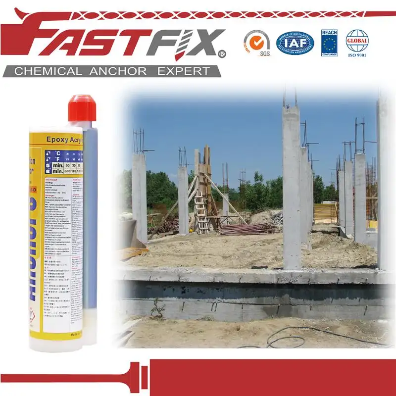 fastening adhesive double wall silicone concrete epoxy resin raw material