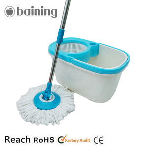 Accueil Fournitures Stocks Aluminium <span class=keywords><strong>Balai</strong></span> Bâton Microfibre Mop Chefs Yotube Magique Équipement de Nettoyage de Sol - Product Image 2