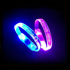 Made In China Migliore Vendita di Prodotti Lampeggiante Luce LED Wristband Per I Rifornimenti Del Partito