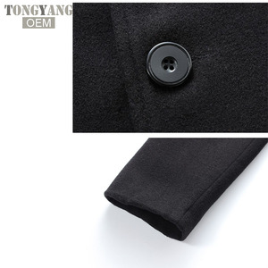 TONGYANG <strong>Men</strong> Fashion <strong>Jackets</strong> <strong>Men</strong> Slim Fits Coats Business <strong>Mens</strong> <strong>Long</strong> Winter Windproof Outwears Plus Size 5XL Black Hot Sale - Product Image 6