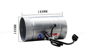 Ventilateur de conduit réversible bidirectionnel pour la <span class=keywords><strong>ventilation</strong></span> d'air frais, courant alternatif, lame en fonte - Product Image 6