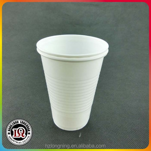 Bicchieri bianchi puri di plastica eliminabili multiuso 200ml 7oz di Eco su ordinazione per le bevande - Product Image 2