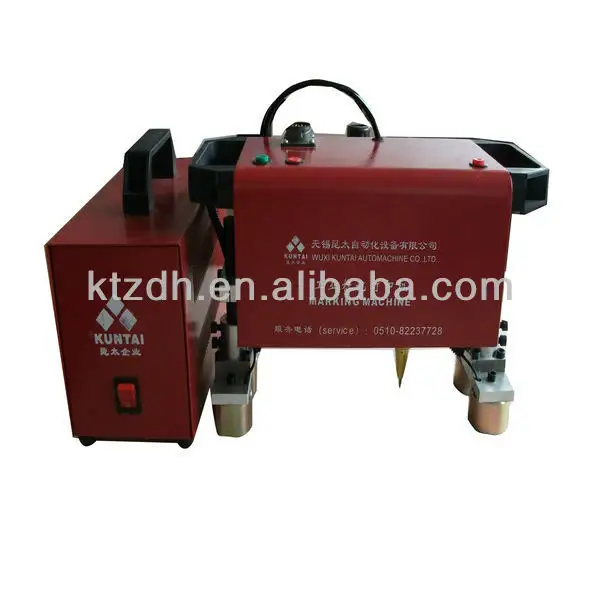 ISO9001 approved hand held pneumatic portable marking vin machine