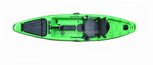 Caiaque de pesca de assento único de boa qualidade com pedais 8 anos uv para o caiaque excluindo peças 3.1 - 4m lldpe - Product Image 3