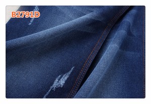 Trung Quốc Nhà Máy Mềm 100% Cotton Denim Jeans Vải Dệt - Product Image 6