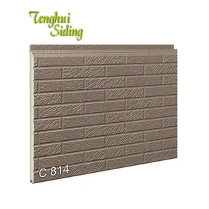 Panel Lembar Dinding Eksterior, Lembar Panel Dinding Eksterior, Permukaan Sandwich, Warna Profesional