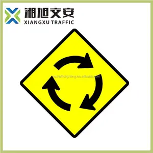 Roundabout Traffic Sign , children crossing road sign, Slow Road Sign
