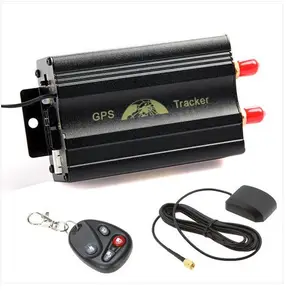 オープンプロトコルgprsgsmGPSトラッカーTK103AB coban車GPSトラッキングデバイスaccドアアラーム付き