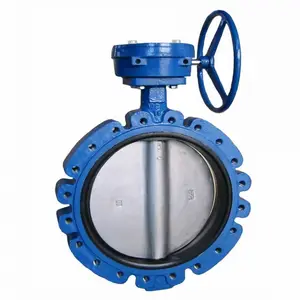 30 Inch PN16 Ukuran Besar NBR 5 K Butterfly Valve 800 Mm CE Persetujuan