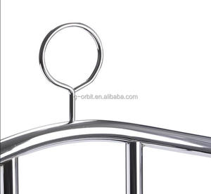 Modern Chrome Iron Suit Valet <b>Stand</b> Rack for Living Room Home Furniture - Product Image 3