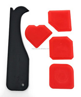 5 Pezzi Caulking Tool Set Utensile di Finitura per Cucina Bagno Silicone Acrilico di Rimozione Raschietto Stucco Sigillante di Tenuta congiunta