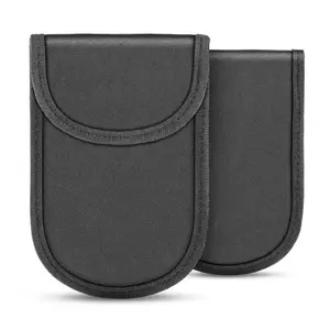 Custom signal blocker jammer car key signal blocker pouch cell phone signal blocker bag case