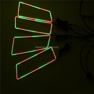 คุณภาพสูง RGB หลายสีรถติดตั้งเพิ่มไฟ LED ร่มสีแองเจิลอายส์สําหรับ 2006 Chevy Sliverado - Product Image 3