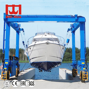 Kecil 50 ton 75 ton Yacht crane perahu mengangkat <span class=keywords><strong>hoist</strong></span> derek perjalanan peralatan 20ton