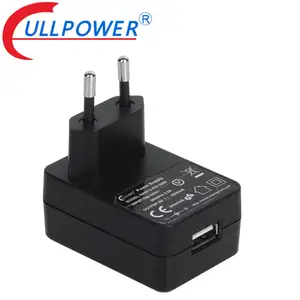 Carregador 12W intertek yingyuan eletrônica fullpower marca viagem parede power adapter abastecimento