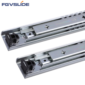 Rotaie telescopiche resistenti di bloccaggio del cassetto di estensione 200kg di FGVSLIDE 76mm per il gabinetto di strumento industriale