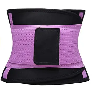 Soft elastic popular thermal waist support band for men and women losing weight