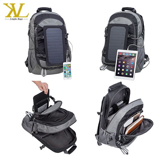 backpack with battery charger for laptop WINDARS Men and Women, Casual School Backpack Teen Boys and Girls Lightweight 17.3 Inch Bookbag USB for College Work Travel (Gray) : Electronics Stay charged my friends Liokesa Backpack for Men Women,