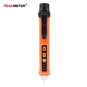 PEAKMETER PM8909 usta fotoselli AC canlı tel temassız NCV dedektörü voltmetre renk kutusu ambalaj - Product Image 2