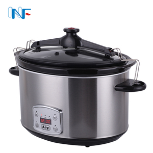 Grande <span class=keywords><strong>comprar</strong></span> en línea mejor 6 Quart digital <span class=keywords><strong>programable</strong></span> temporizador <span class=keywords><strong>Olla</strong></span> Ovalada con pestillo de bloqueo tapa lento cocinas - Product Image 3