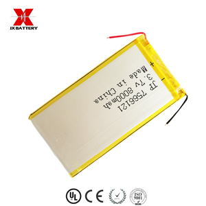 Batterie 7565121 <span class=keywords><strong>lipo</strong></span>, Rechargeable, de grande capacité, 3.7v, 8000mah, pour batterie d'alimentation personnalisée - Product Image 4