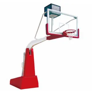 Certificated Spring Assisted stahl basketball stand basketball und hoop