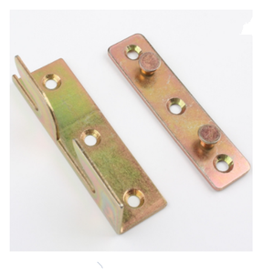 Metal Stamping Furniture Hardware Wood Bed Rail <strong>Bracket</strong> Fitting Furniture Joint Connector <strong>Bracket</strong>